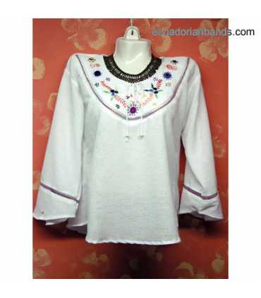 Blouse Hand Embroidered 100% Cotton