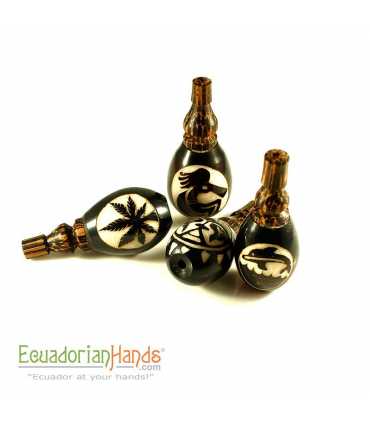 125 Handmade Smoking Pipes eco ivory tagua, Turbine model