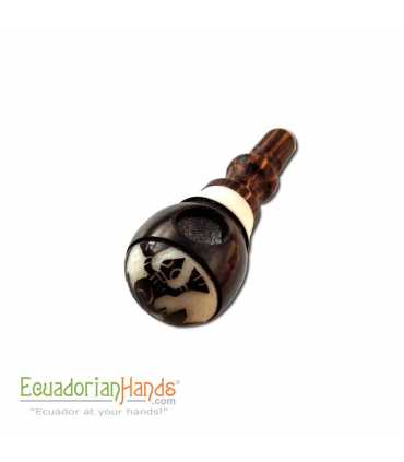 25 Handmade Smoking Pipes eco ivory tagua, Barril model