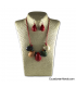 Set Necklace & Earrings | Wholesale Tagua Jewelry Handmade EcoIvory - JC001-M4