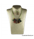 Set Necklace & Earrings | Wholesale Tagua Jewelry Handmade EcoIvory - JC001-M6