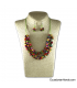 Set Necklace & Earrings | Wholesale Tagua Jewelry Handmade EcoIvory - JC002-M01