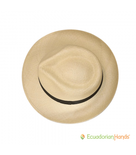 Teardrop Montecristi Panama Hat | Elegant Island Crown, Free Shipping | EcuadorianHands