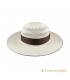 Pava Semicalada Montecristi Panama Hat