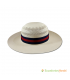 Pava Semicalada Montecristi Panama Hat