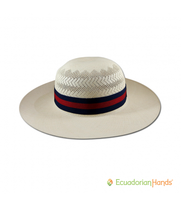 Pava Semicalada Montecristi Panama Hat