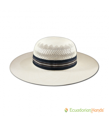 Pava Semicalada Sombrero de Panamá Montecristi