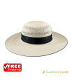 Pava Semicalada Sombrero de Panamá Montecristi