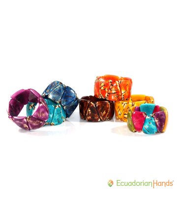 Tagua Jewelry Bracelets Wholesale - Starter Pack JC004 | EcuadorianHands
