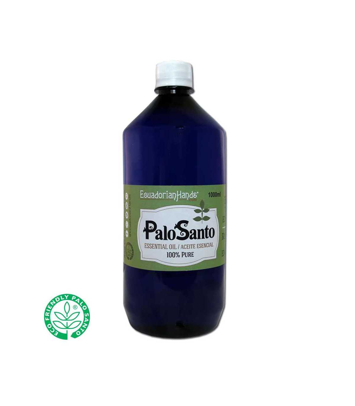 PALOSANTO - Palo Santo Essential Oil from Ecuador - Amarillo - Pure Organic  Essential Oils for Diffuser - Palo Santo Oil Ideal for Aromatherapy and