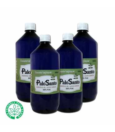 4000ml Aceite de Palo Santo. 100% puro (4 Botellas x1000ml)