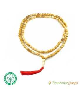 Japa Mala Necklace 108ct (PALO SANTO) | EcuadorianHands