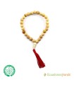 Japa Mala Bracelet 27ct palo santo prayer beads (1 unit)