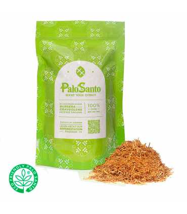 Palo Santo Incense Powder Potpourri for Spiritual Cleansing & Air Freshener, Bag 125g | Sustainably Harvested
