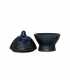 Bowl Cone Burner - Black, BalsaFly Box