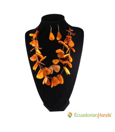 Tagua Jewelry Set Wholesale - Signature Line JC002 | EcuadorianHands