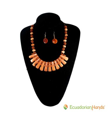 Tagua Jewelry Set Wholesale - Premium Line JC003 | EcuadorianHands