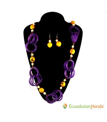 Tagua Jewelry Set Wholesale - Premium Line JC003 | EcuadorianHands
