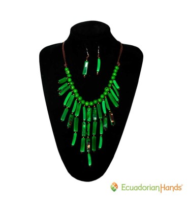 Tagua Jewelry Set Wholesale - Premium Line JC003 | EcuadorianHands
