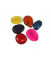 Thin Slice Tagua Bead (1 unit)