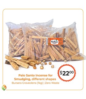Palo Santo Incense for Smudging - Different Shapes | EcuadorianHands