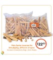 Incienso de Palo Santo para sahumerios, diferentes formas. Bursera Graveolens (1kg) | Cero desperdicio