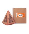 Pyramid Cone Incense Burner Brown