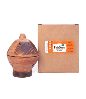 Bowl Cone Burner - BalsaFly Box & PALO SANTO incense | EcuadorianHands