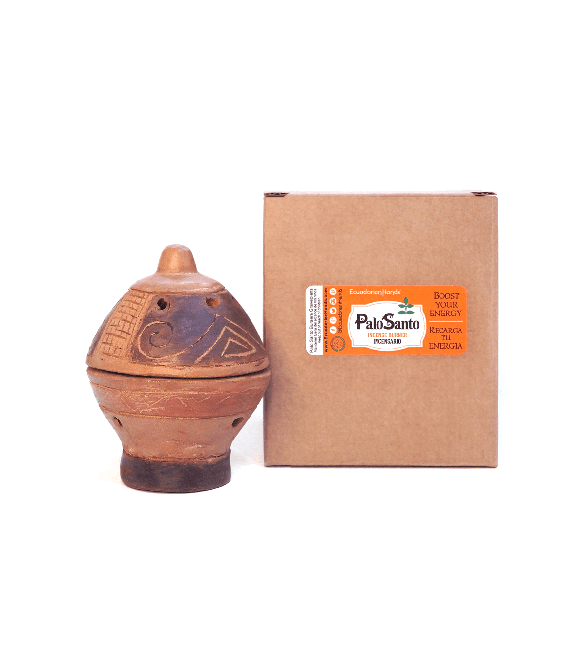 Bowl Cone Burner - BalsaFly Box & PALO SANTO incense