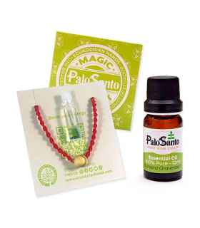 Palo Santo Essential Oil 100% Pure. 12ml. + FREE Good Vibes Red Bracelet.