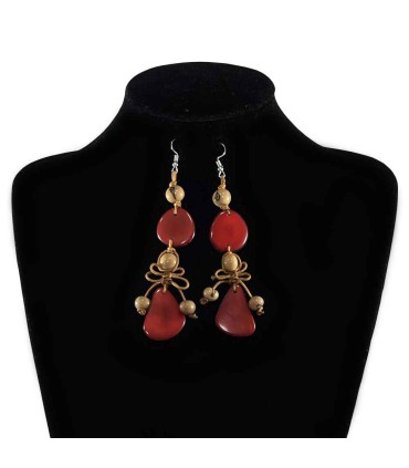 Tagua Earrings Wholesale Tagua Jewelry EcoIvory | EcuadorianHands