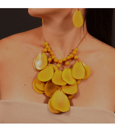 Set Necklace & Earrings (ASSORTED) - Jc002 | Wholesale Tagua Jewelry Handmade EcoIvory