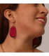 Tagua Earrings (ASSORTED)  - Jc005 | Wholesale Tagua Jewelry Handmade EcoIvory