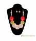 FREE SHIPPING Set Necklace & Earrings (ASSORTED) - Jc002 | Wholesale Tagua Jewelry Handmade EcoIvory