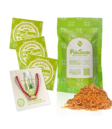 FREE SHIPPING PALO SANTO Good Vibes Bracelet + 1 Palo Santo Incense Powder | EcuadorianHands