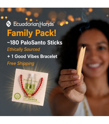 Palo Santo Family Pack | Free Shipping | EcuadorianHands