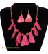 Conjunto Collar y Aretes - Bisutería de Tagua | EcuadorianHands