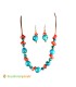 Set Necklace & Earrings - Wholesale Tagua Jewelry | EcuadorianHands