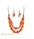 Conjunto Collar y Aretes - Bisutería de Tagua | EcuadorianHands