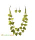 Conjunto Collar y Aretes - Bisutería de Tagua | EcuadorianHands