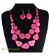 Conjunto Collar y Aretes - Bisutería de Tagua | EcuadorianHands