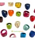 Anillos (SURTIDOS) Venta al por mayor de Bisutería de Tagua