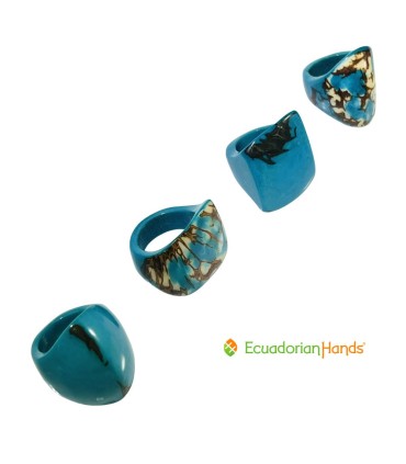 Anillos (SURTIDOS) Venta al por mayor de Bisutería de Tagua