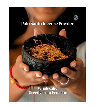 Envío gratis: Paquete familiar 1 kg incienso molido de Palo Santo | EcuadorianHands