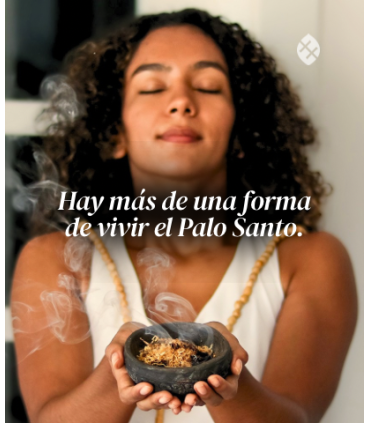 PALO SANTO molido para incienso| EcuadorianHands