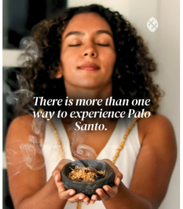PALO SANTO molido para incienso| EcuadorianHands
