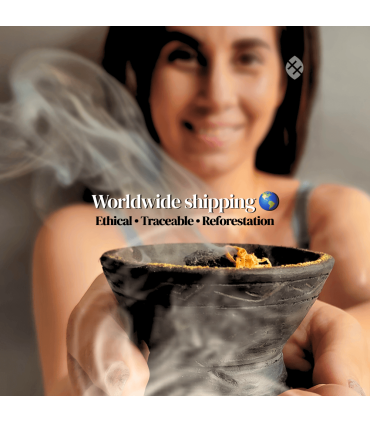 PALO SANTO molido para incienso| EcuadorianHands