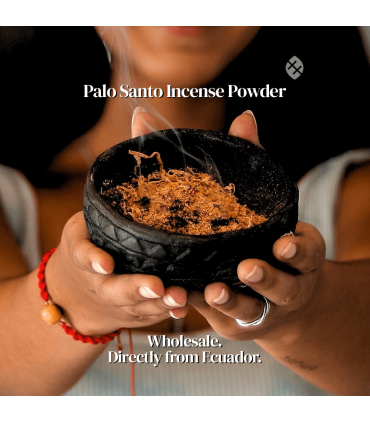PROMO Palo Santo: 3 fundas molido + pulsera y aceite esencial | EcuadorianHands