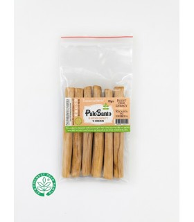 6 incense sticks palo santo, ziploc 15x15cm, w/label
