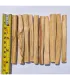 6 incense sticks palo santo, ziploc 15x15cm, w/label